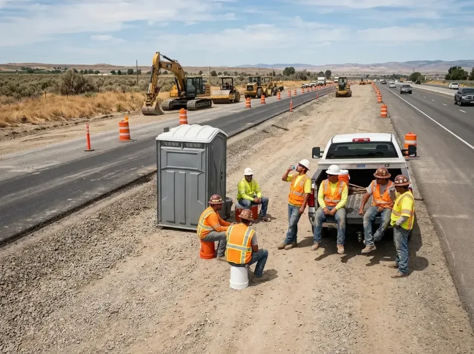 highway-road-construction-crew-007 — frequently asked questions, Porta Potty and Restroom Rentals in Osawatomie, KS